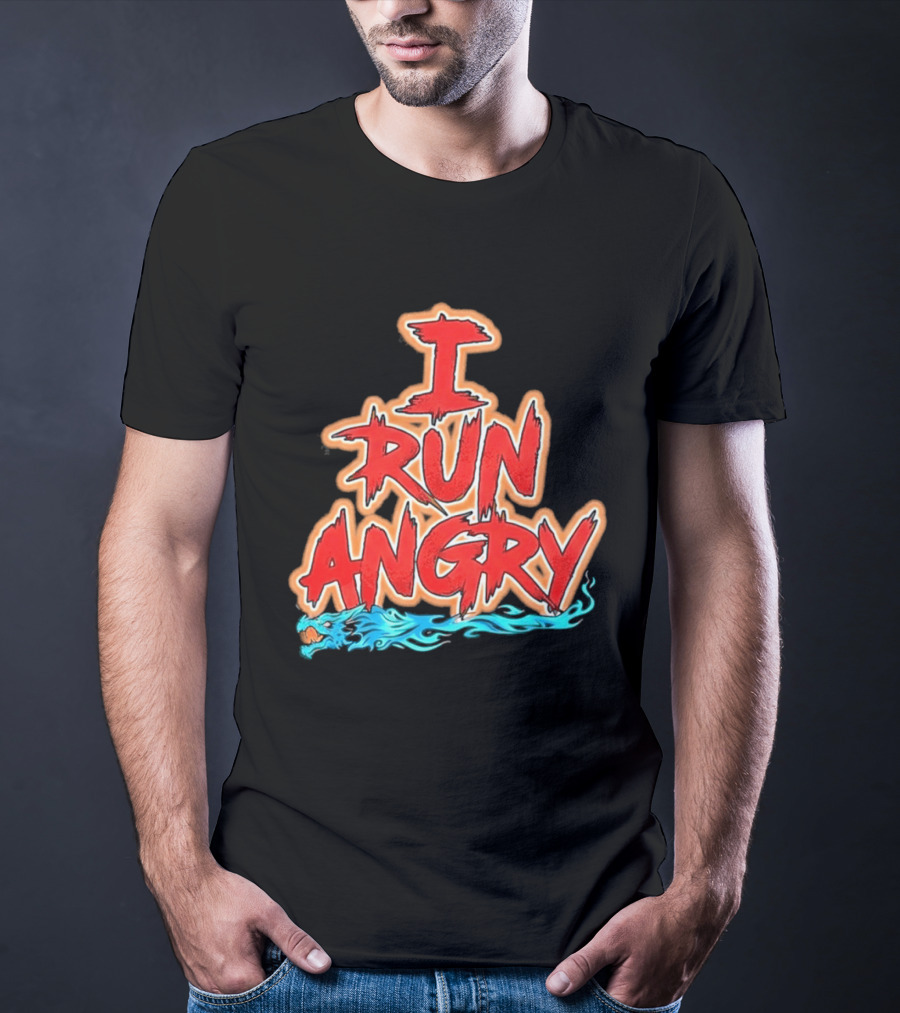 I Run Angry Josh Jacobs Game Day T-Shirt