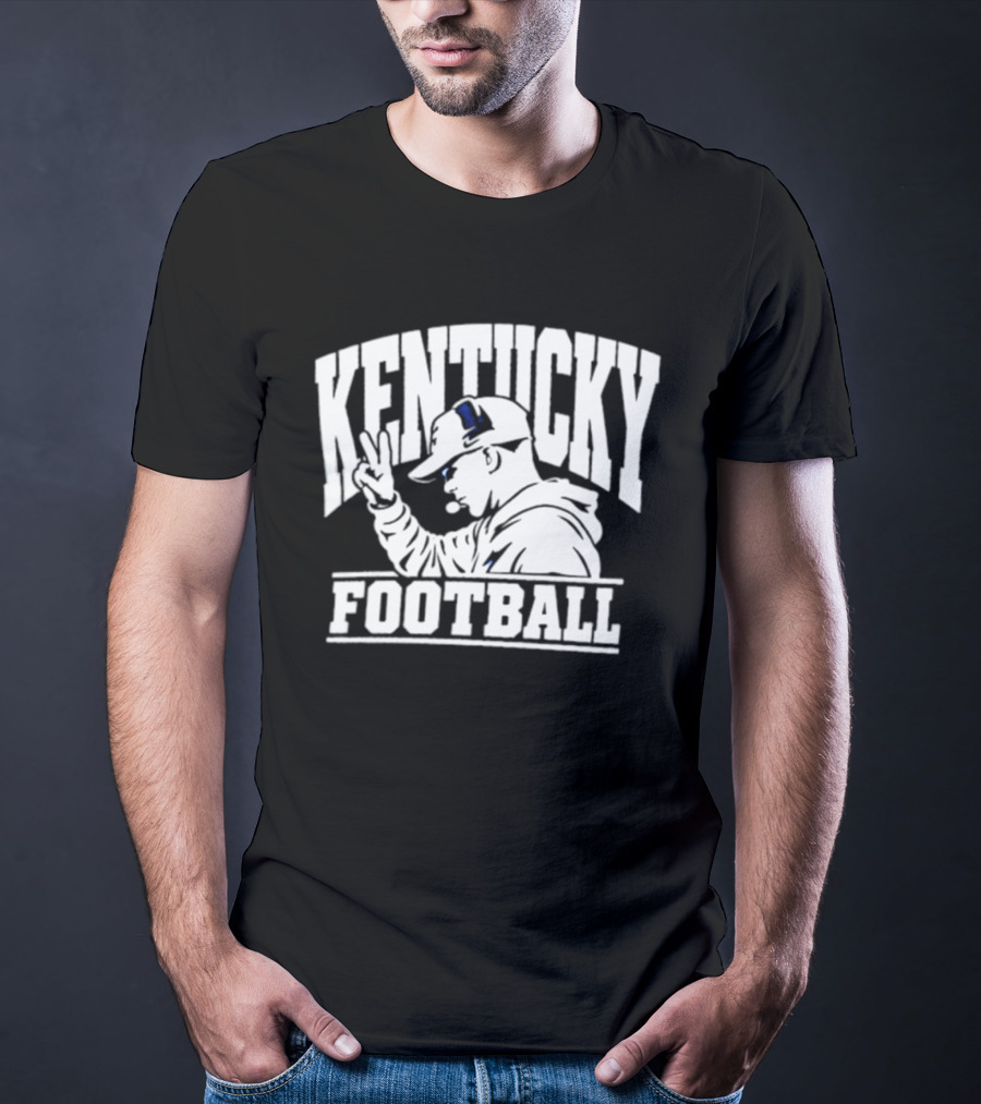 Kentucky Football Coach Two Finger Gameday Kentucky Football T-Shirt