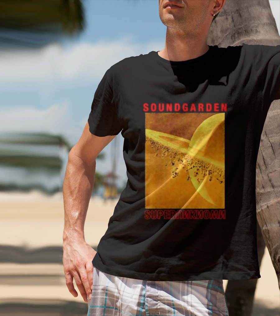 Soundgarden Superunknown Saturn Skulls Grunge Chris Cornell T-Shirt