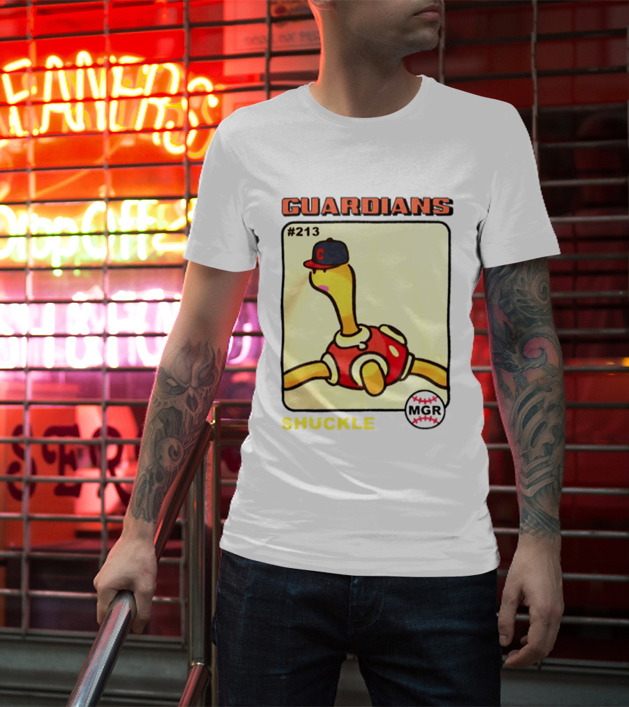 GUARDIANS Pokémon Shuckle #213 MGR Baseball Fusion T-Shirt