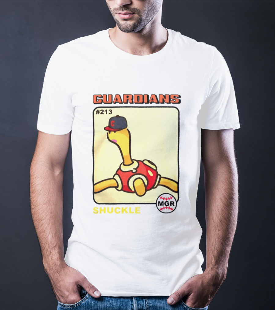 GUARDIANS Pokémon Shuckle #213 MGR Baseball Fusion T-Shirt