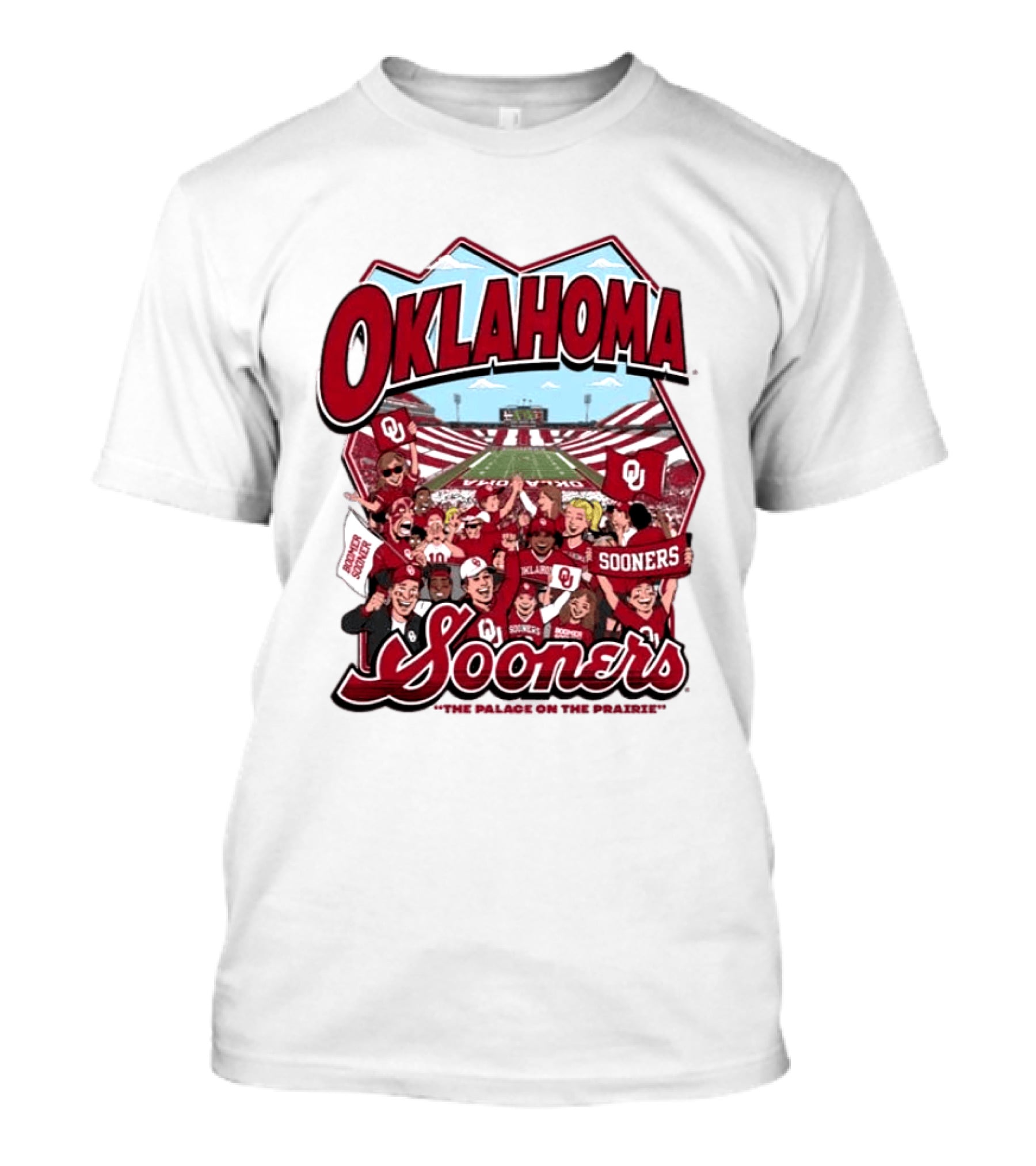 Oklahoma Sooners Football Fans Gaylord Family Oklahoma Memorial Stadium 2026 T-Shirt
