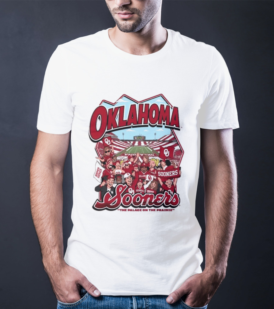 Oklahoma Sooners Football Fans Gaylord Family Oklahoma Memorial Stadium 2026 T-Shirt