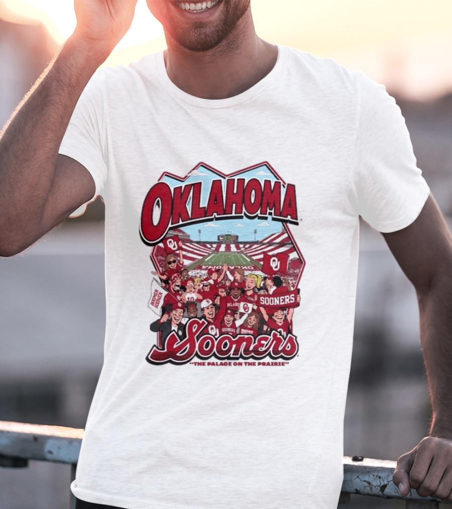 Oklahoma Sooners Football Fans Gaylord Family Oklahoma Memorial Stadium 2026 T-Shirt