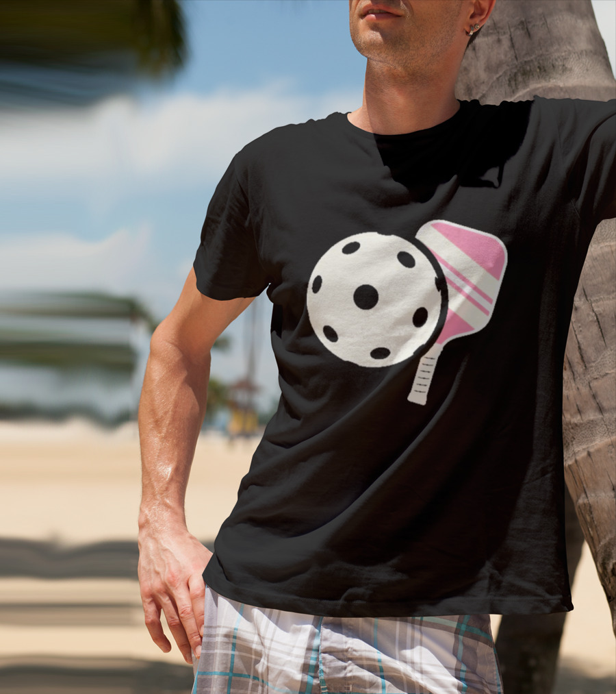 Grand Rapids Pickleball Paddle And Ball Sports T-Shirt