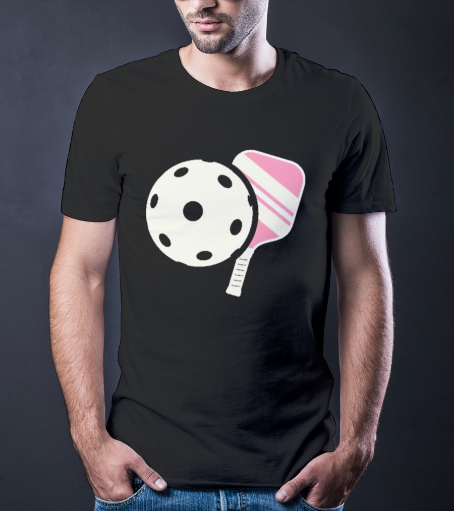 Grand Rapids Pickleball Paddle And Ball Sports T-Shirt