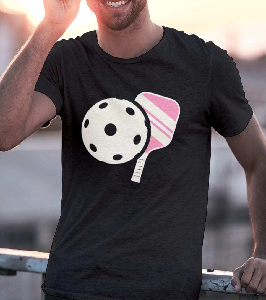 Grand Rapids Pickleball Paddle And Ball Sports T-Shirt