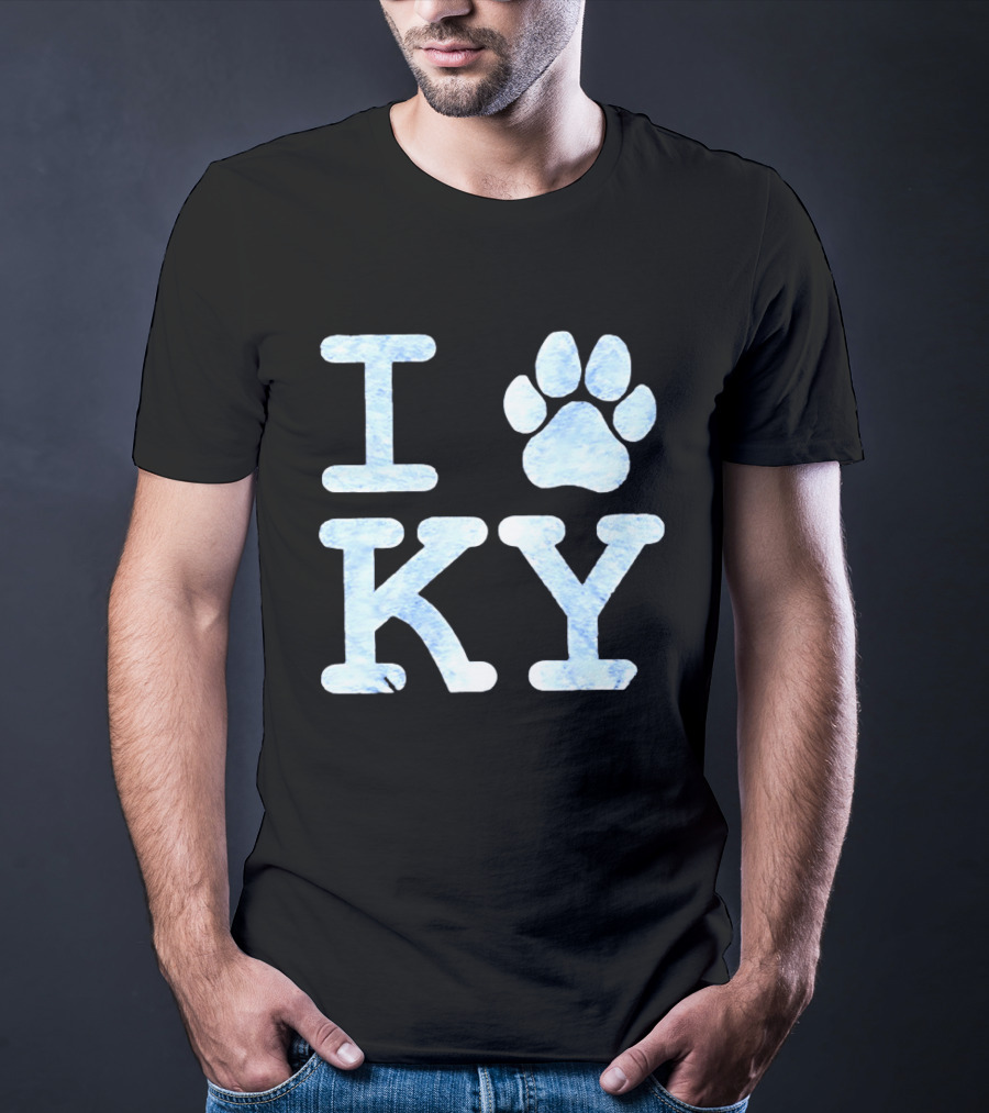 I PAW KY Kentucky Wildcats Fan Gear T-Shirt