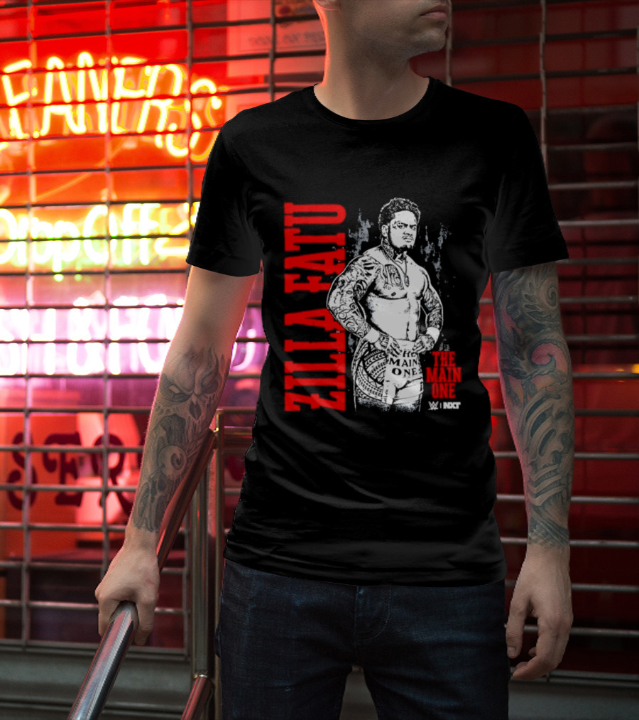 Zilla Fatu The Main One NXT Fatu Vertical WWE T-Shirt