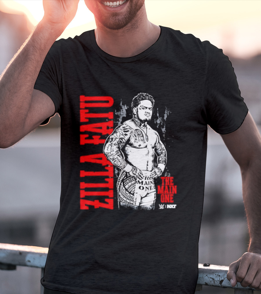 Zilla Fatu The Main One NXT Fatu Vertical WWE T-Shirt