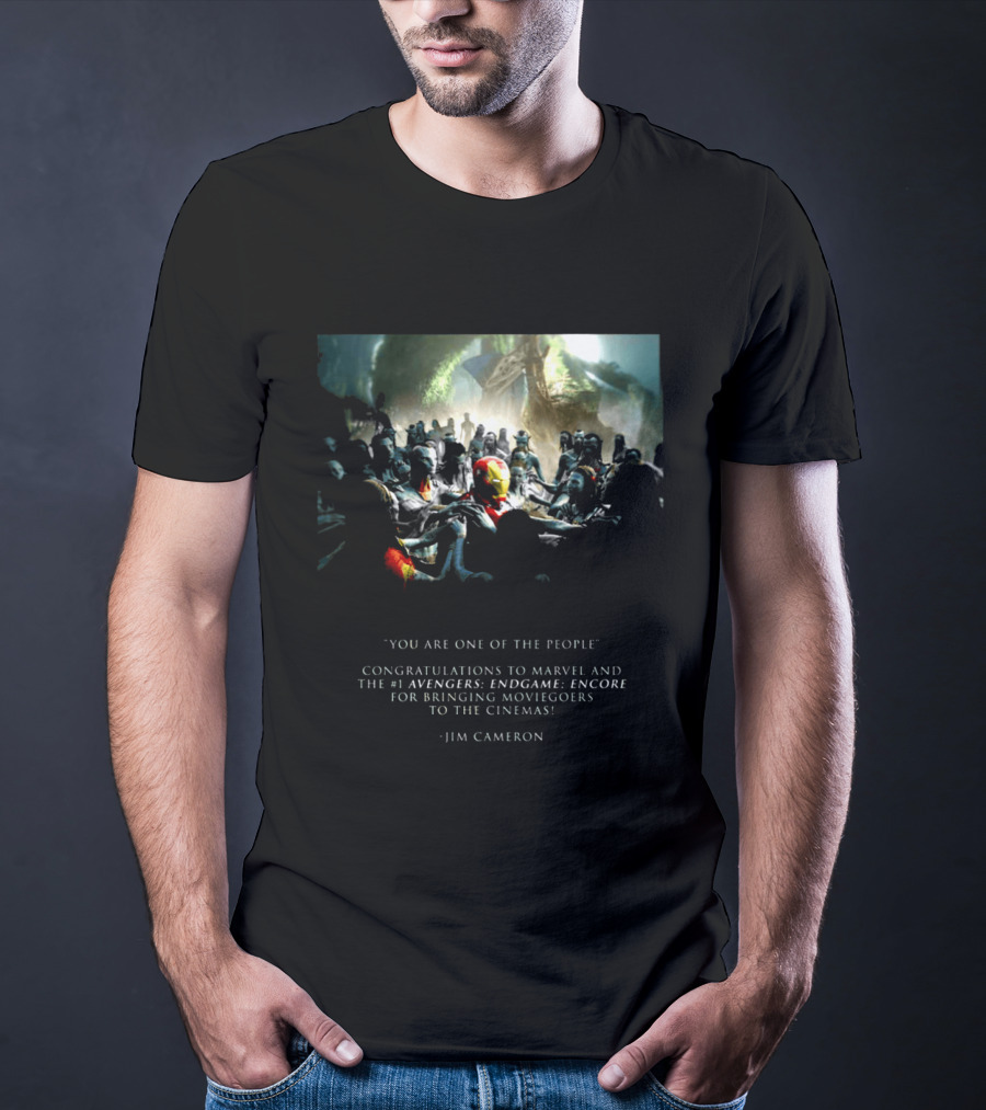 James Cameron Avengers Endgame Encore Congratulations Marvel Avatar T-Shirt