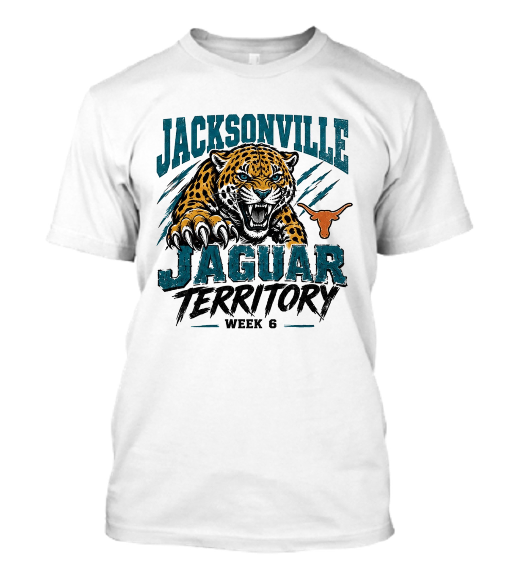 Jacksonville Jaguar Territory Week 6 Football 2026 T-Shirt