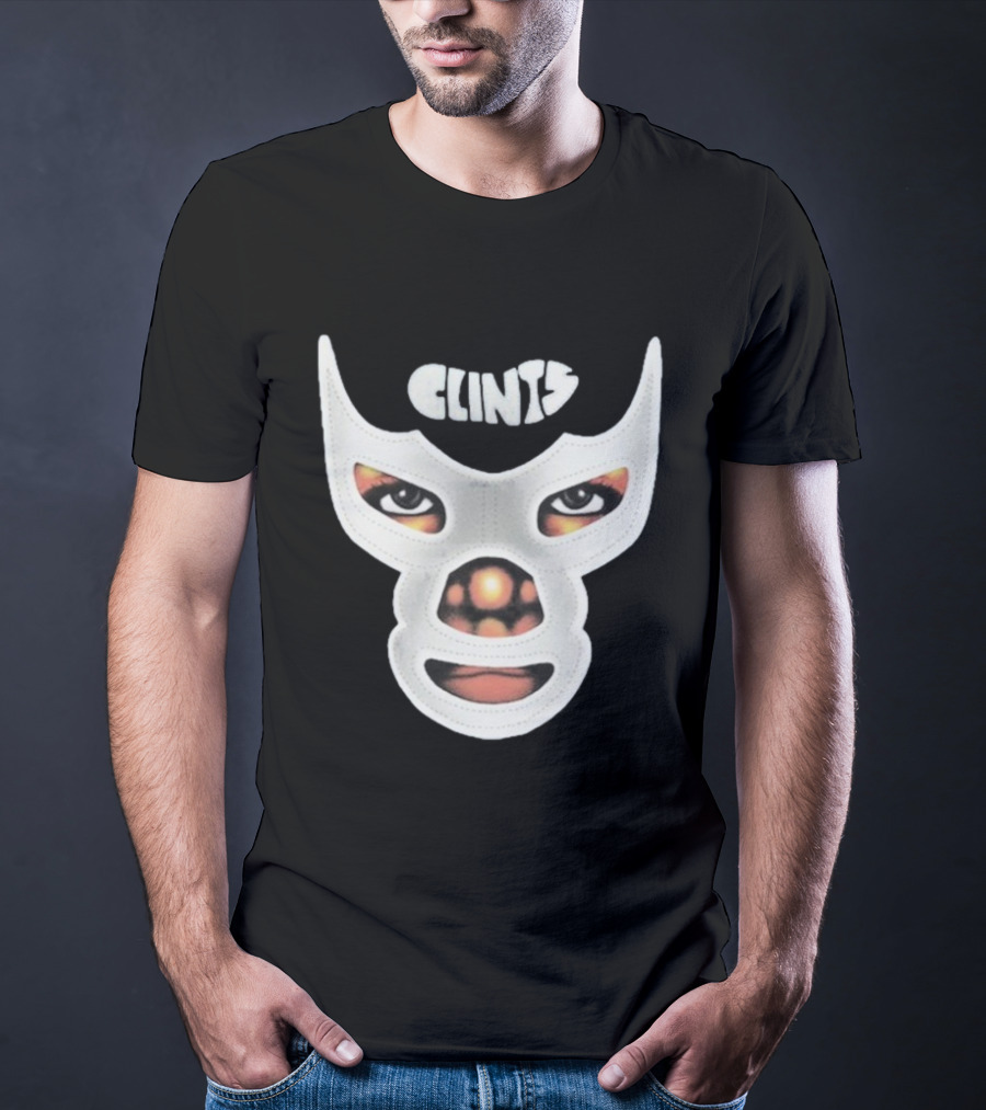Clints Wrestler Mask Eyes T-Shirt