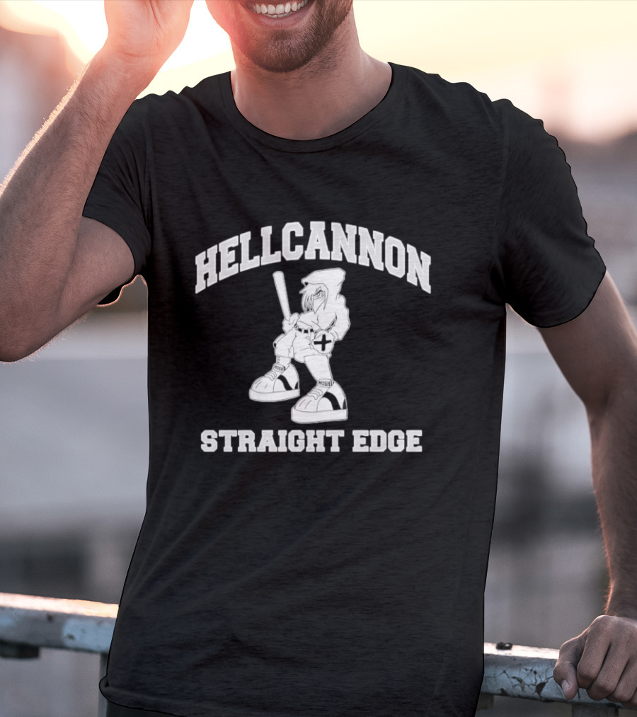 Hellcannon Straight Edge Mosh Punk T-Shirt