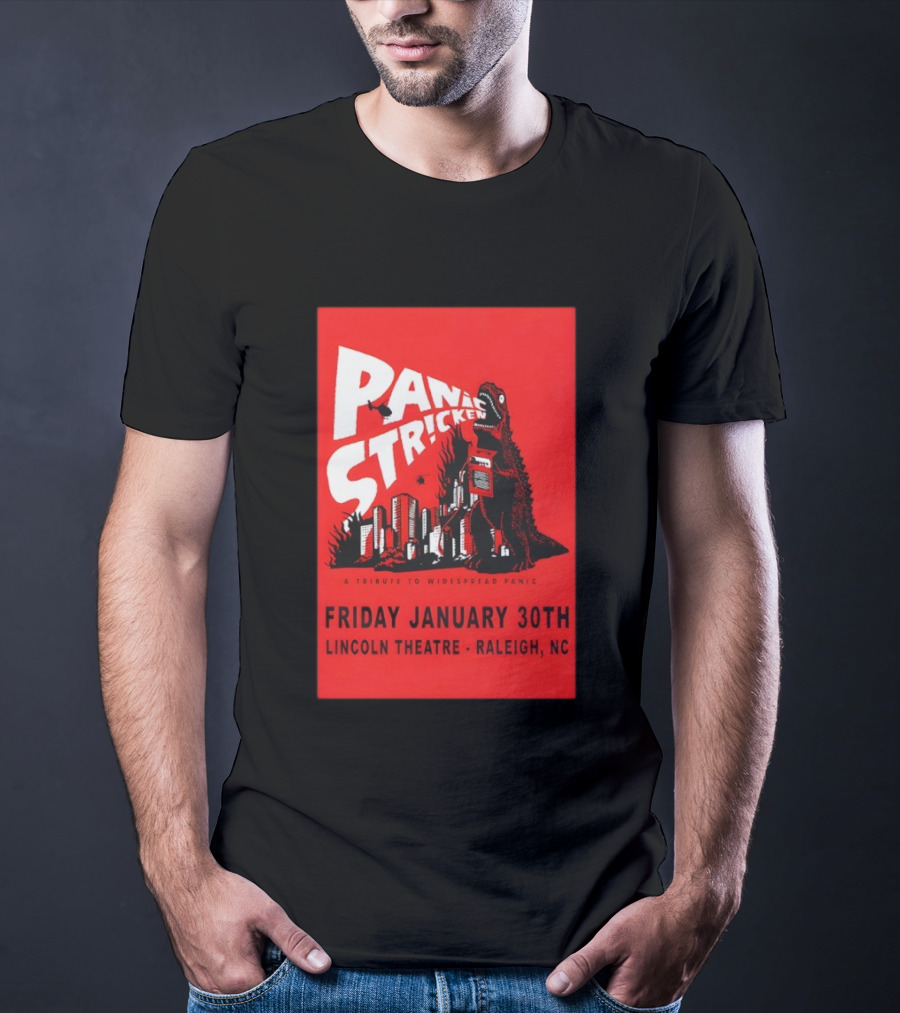 Panic Stricken A Tribute To Widespread Panic Lincoln Theatre Raleigh NC January 30 2026 T-Shirt
