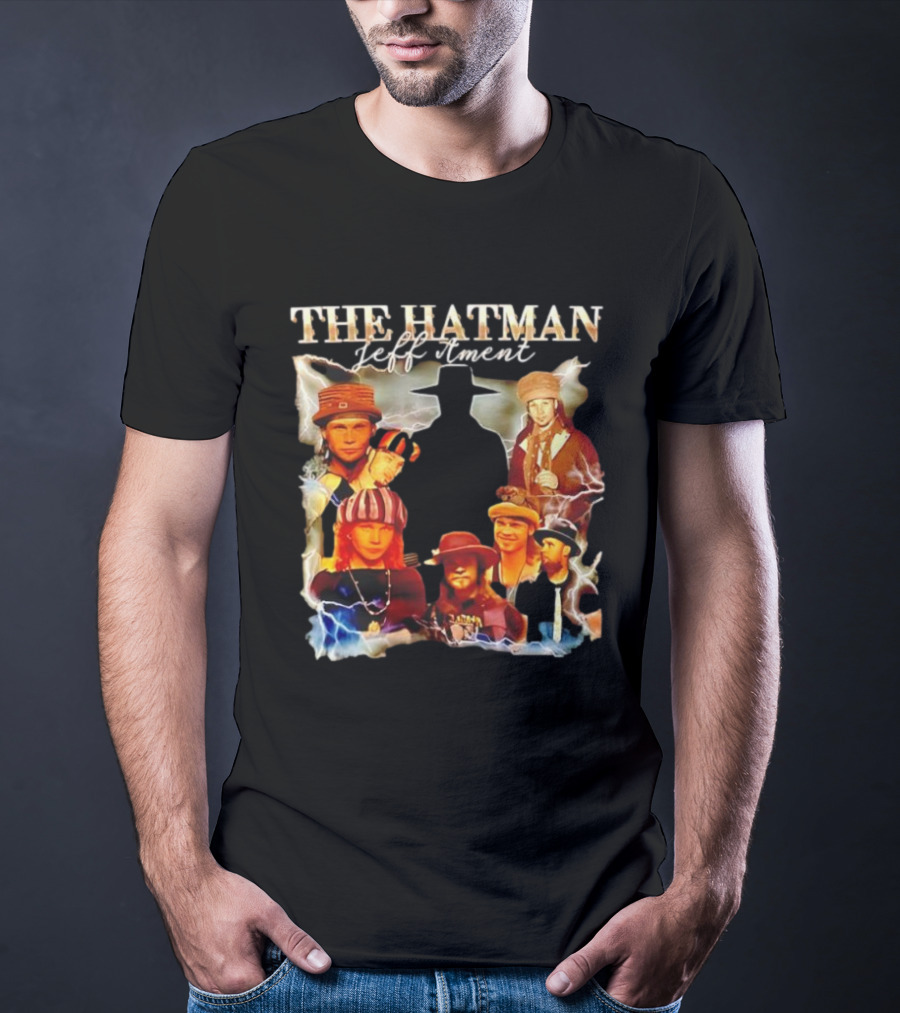 The Hatman Jeff Ament Lightning Collage T-Shirt