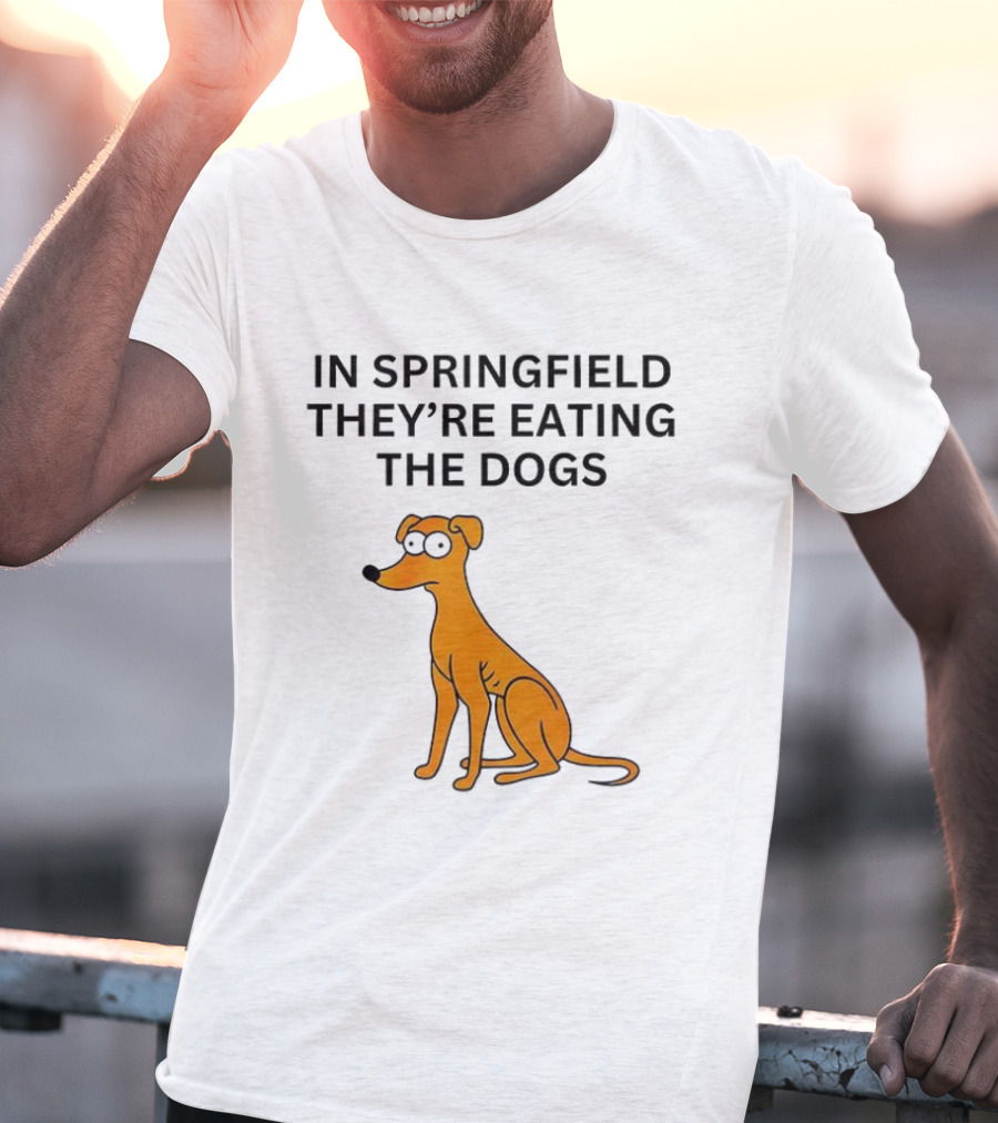 Springfield Greyhound Sunglasses Humor T-Shirt