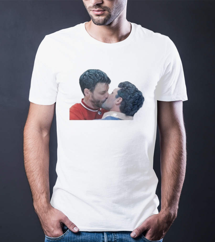 The Little Gay Scott Kipp Kiss Star Trek Parody LGBTQ+ T-Shirt