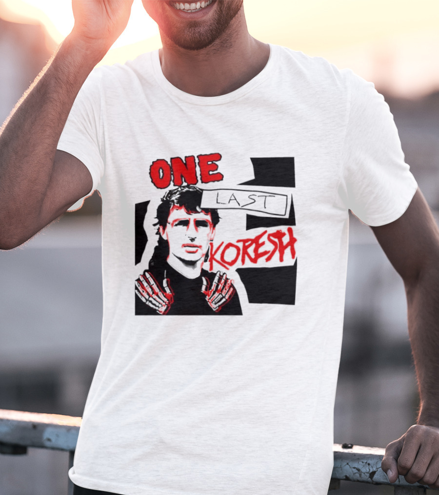 One Last Koresh çizimi T-Shirt