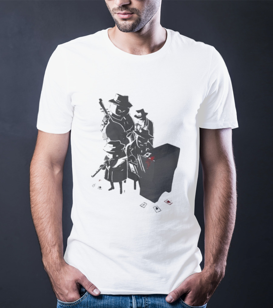 Project Soundpage Midnight Music Jazz Band Noir Aesthetic T-Shirt