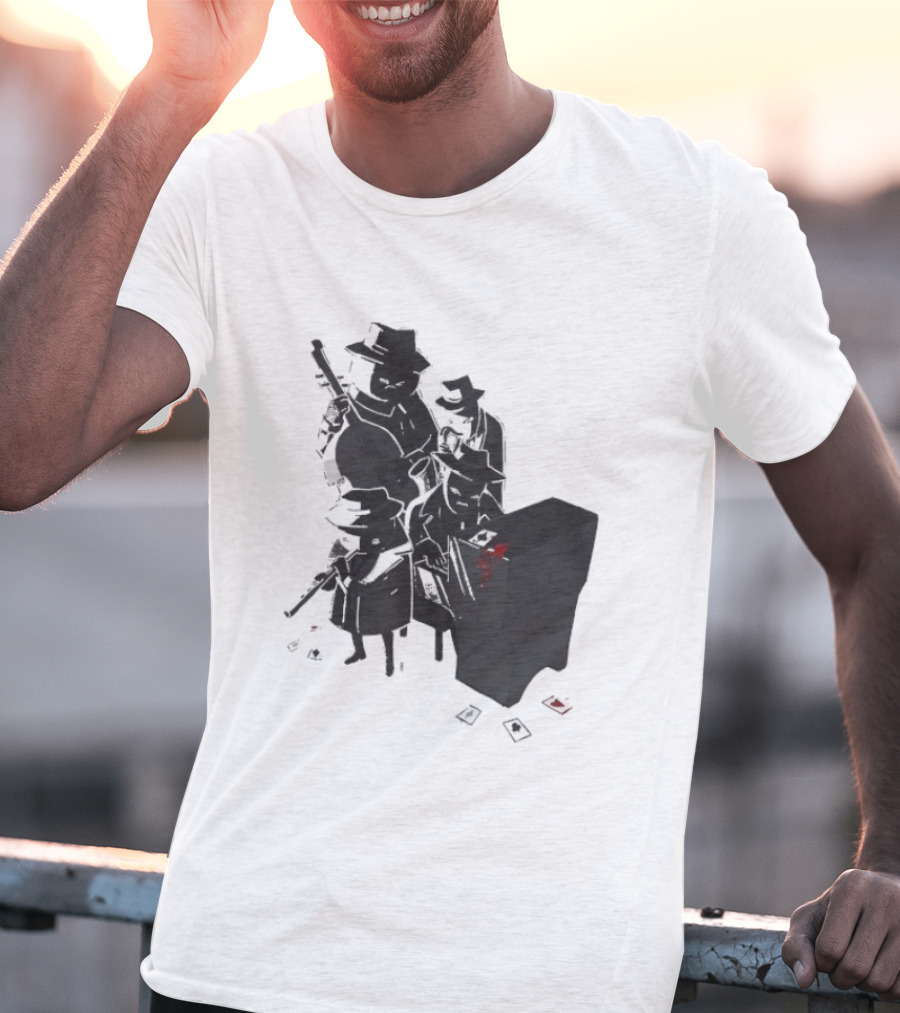 Project Soundpage Midnight Music Jazz Band Noir Aesthetic T-Shirt