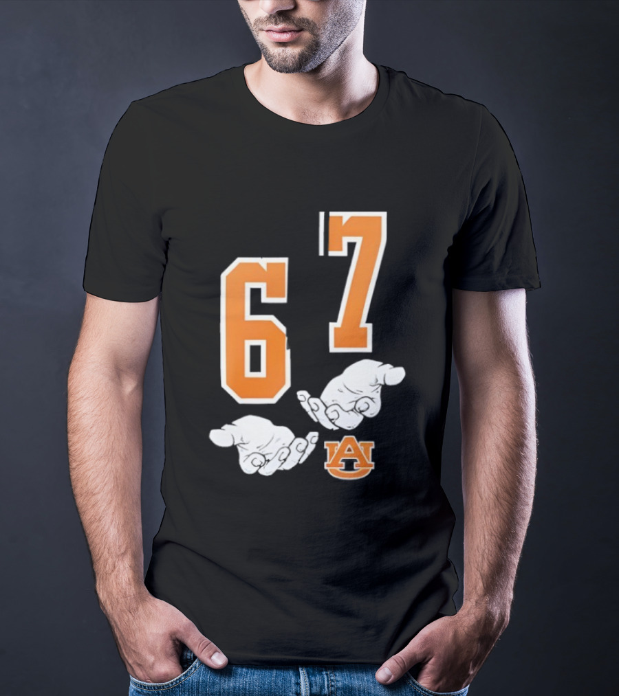 Auburn Tigers 67 Rock Paper Scissors Fun T-Shirt