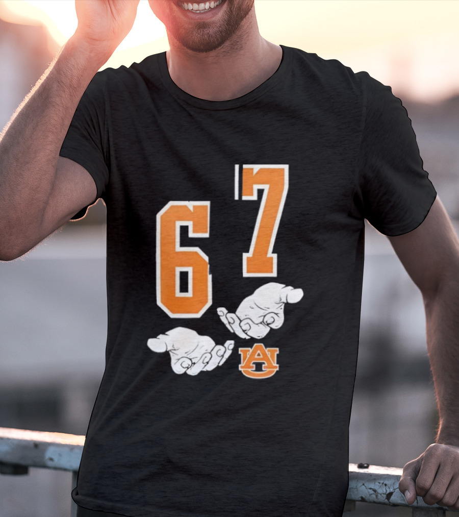 Auburn Tigers 67 Rock Paper Scissors Fun T-Shirt