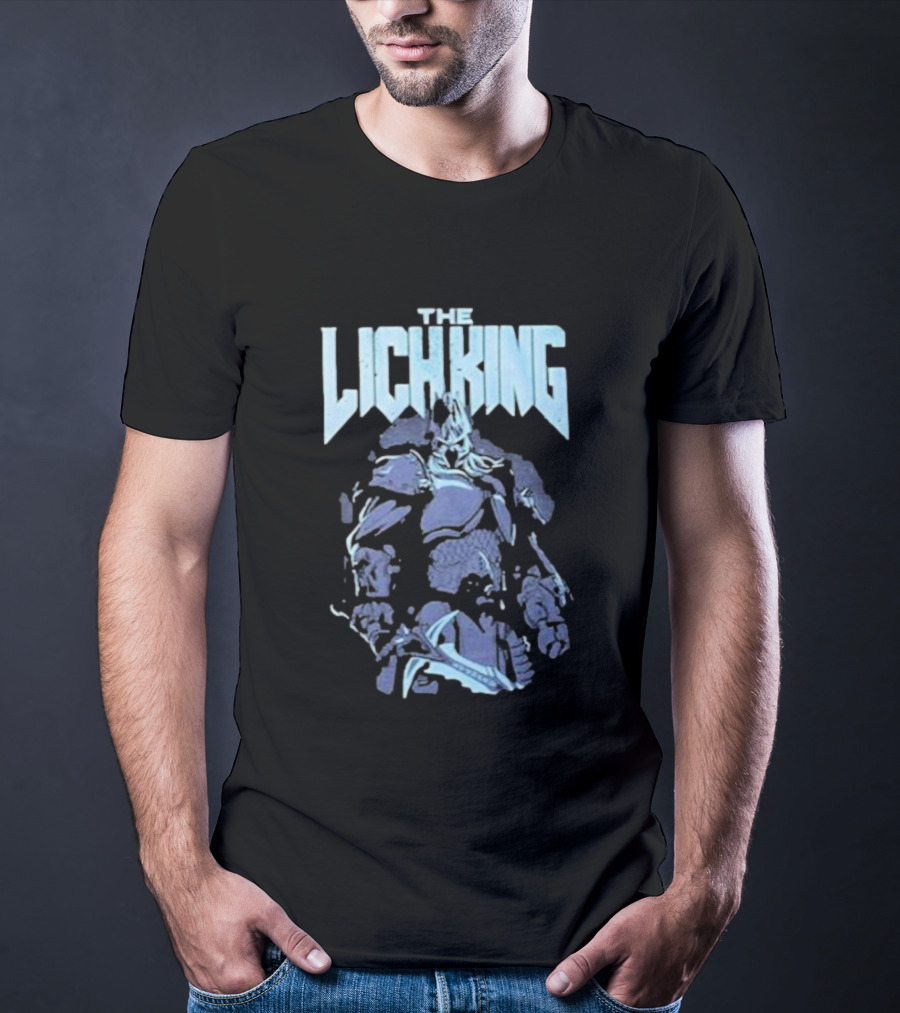 The Lich King Blizzard Iconic Character Armor T-Shirt