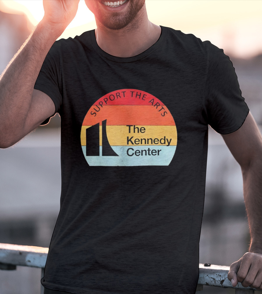 Support The Arts The Kennedy Center Vintage Protest T-Shirt