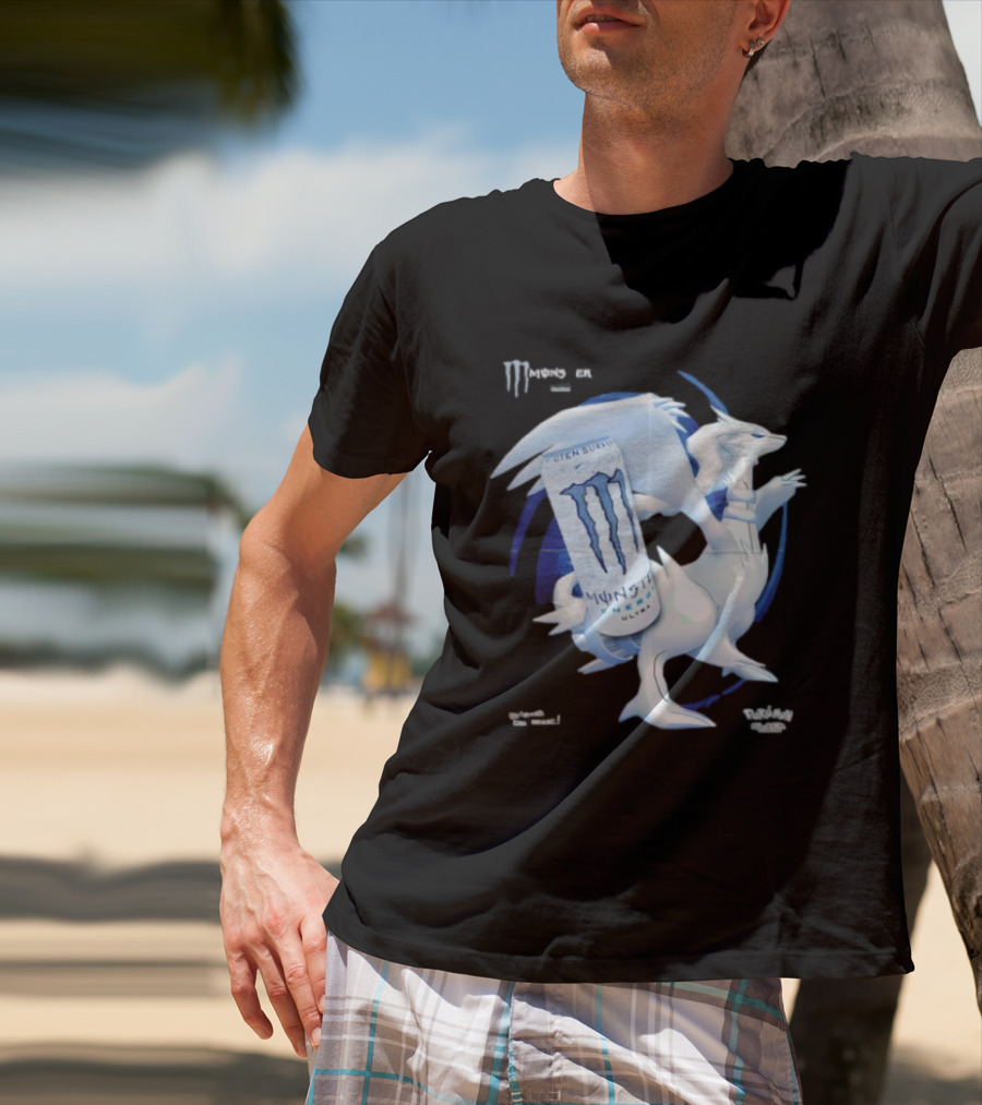 Monster Energy Ultra Reshiram Pokémon Black Unleash The Beast T-Shirt