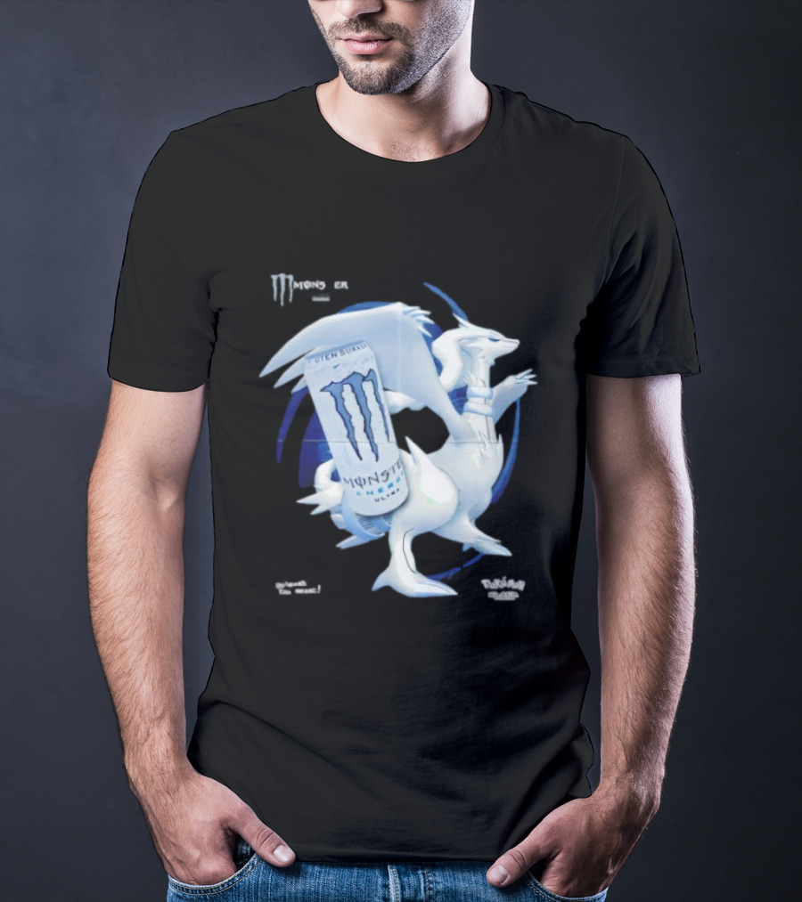 Monster Energy Ultra Reshiram Pokémon Black Unleash The Beast T-Shirt