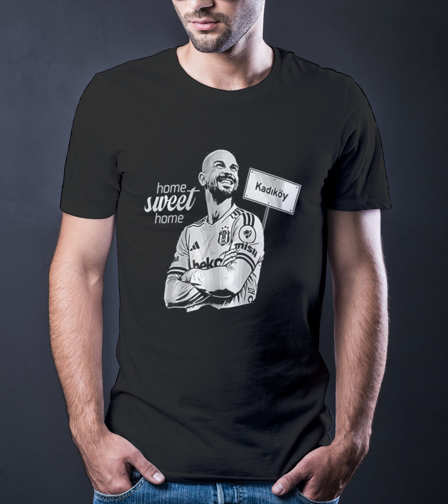 Václav Černý Home Sweet Home Football Flag Concept T-Shirt