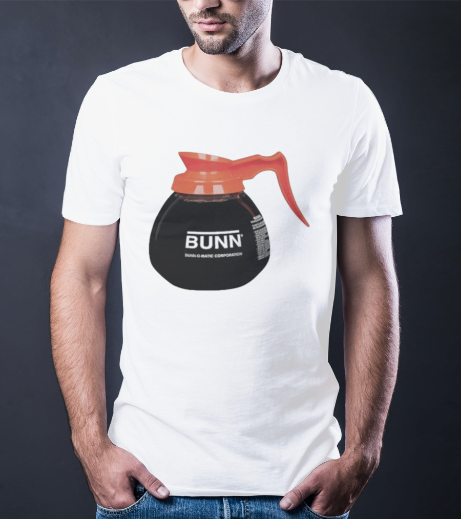 Bunn Coffee Pot Bunn O Matic Corporation Classic Orange Handle T-Shirt