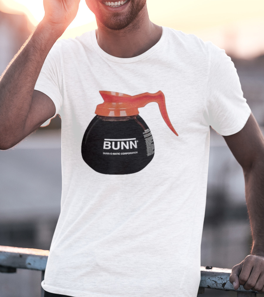Bunn Coffee Pot Bunn O Matic Corporation Classic Orange Handle T-Shirt