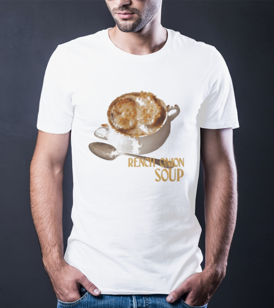 French Onion Soup Bowl And Spoon T-Shirt