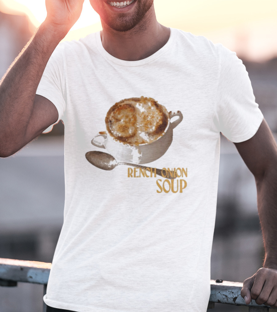 French Onion Soup Bowl And Spoon T-Shirt