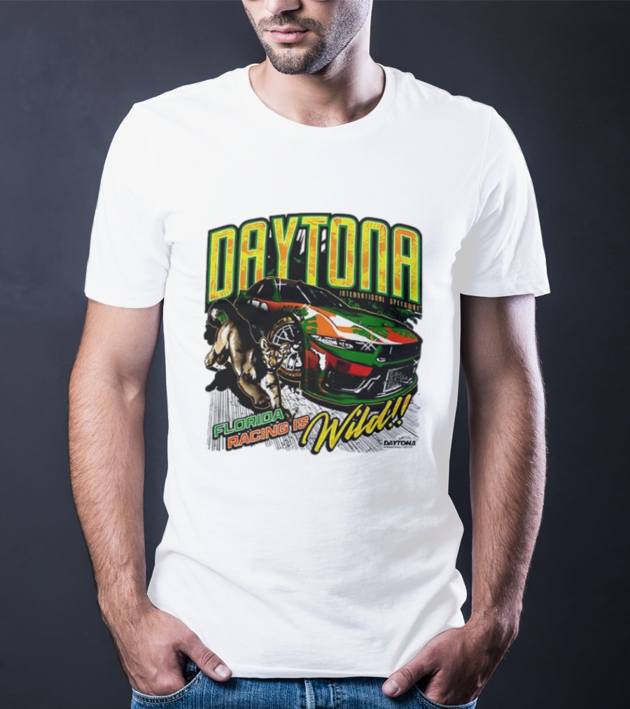 Daytona International Speedway Florida Racing Is Wild Daytona 500 Regional Franklin T-Shirt