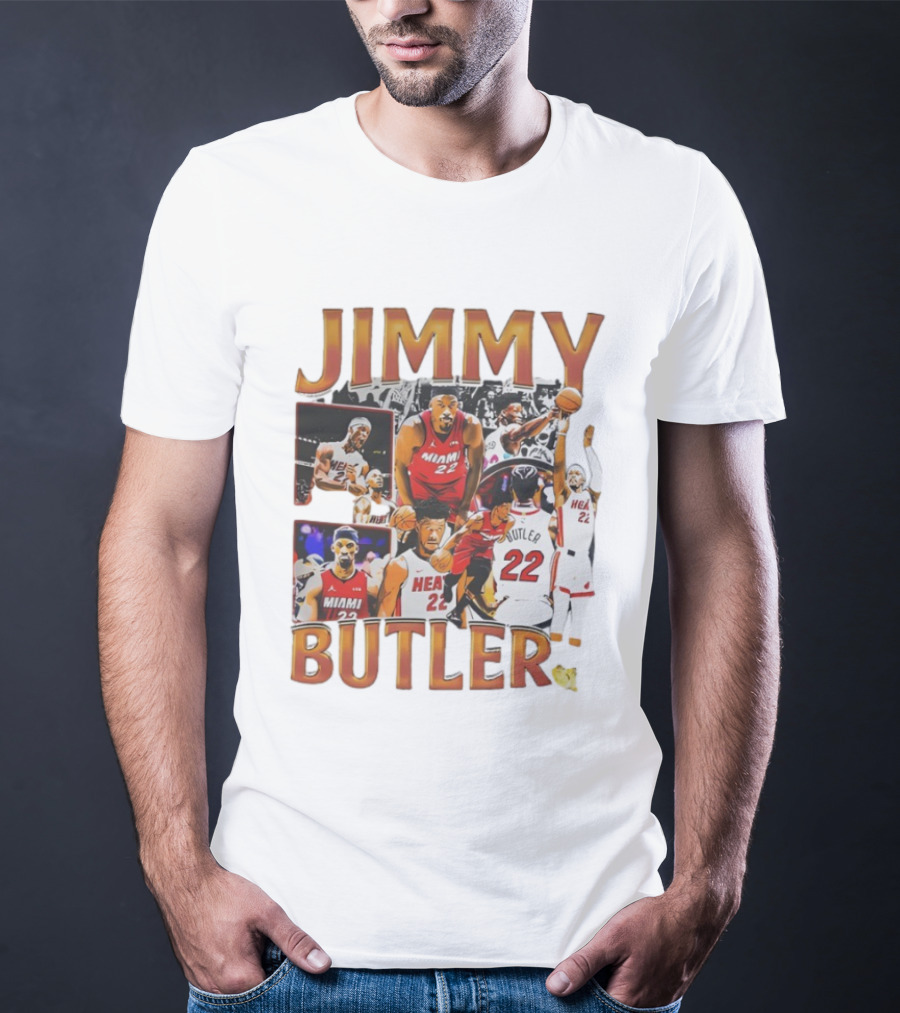 Jimmy Butler Miami Heat 22 Basketball Star Highlights T-Shirt