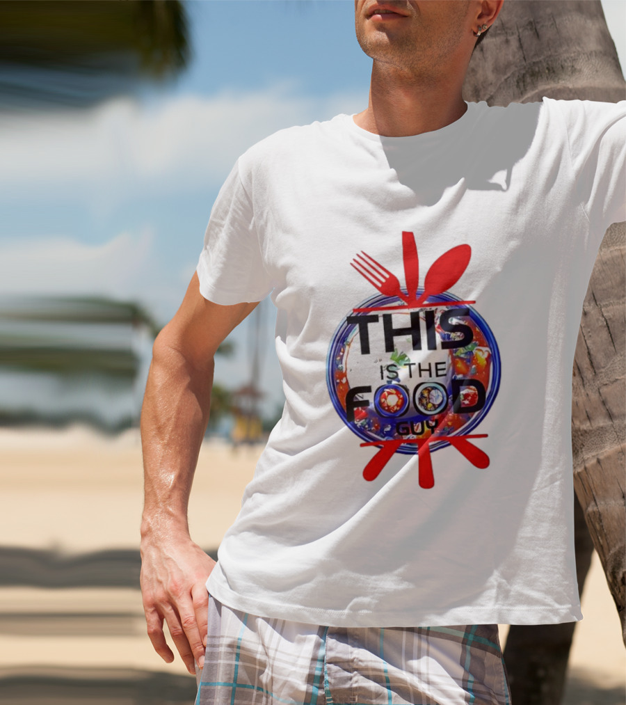 This Is The Food Guy Plate Utensils T-Shirt