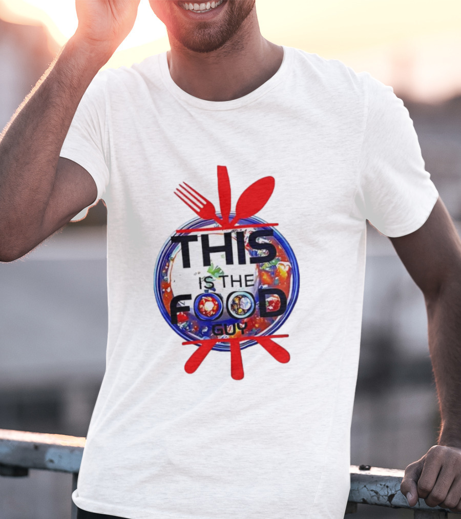 This Is The Food Guy Plate Utensils T-Shirt