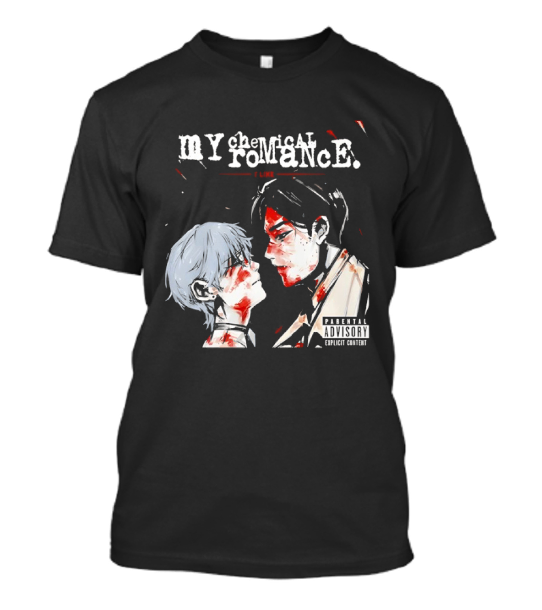 My Chemical Romance Alien Stage Ivan Till Explicit Content Warning T-Shirt