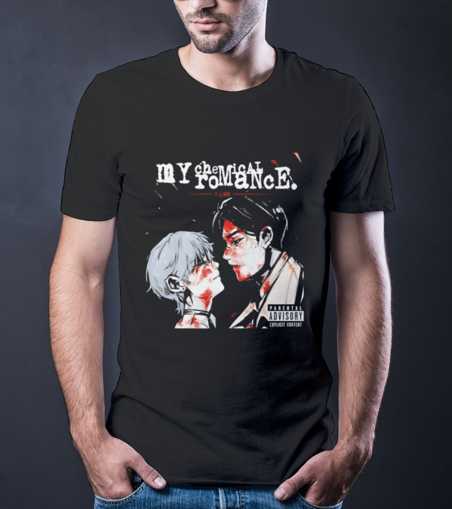 My Chemical Romance Alien Stage Ivan Till Explicit Content Warning T-Shirt