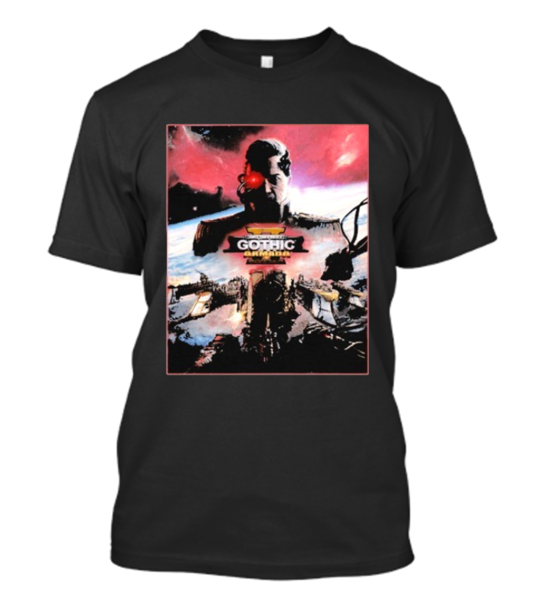 Battlefleet Gothic Armada 2 Sci Fi Naval Warfare Commander Game T-Shirt