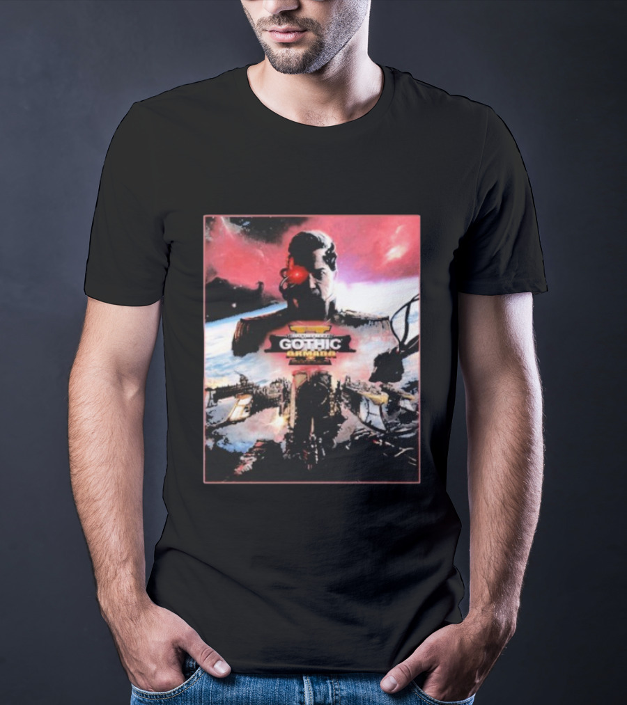 Battlefleet Gothic Armada 2 Sci Fi Naval Warfare Commander Game T-Shirt