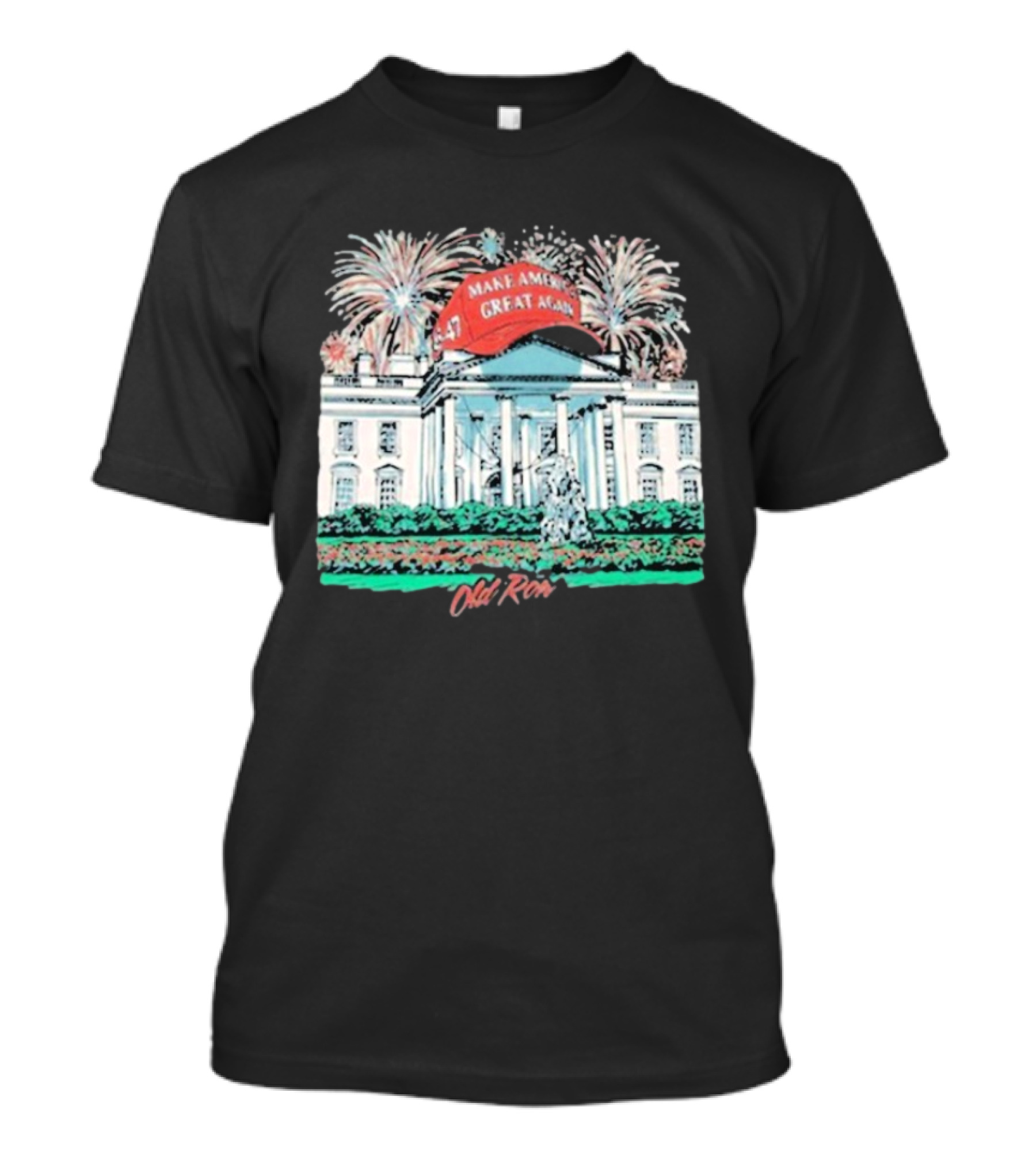 Jarren Duran Make America Great Again White House Old Row T-Shirt