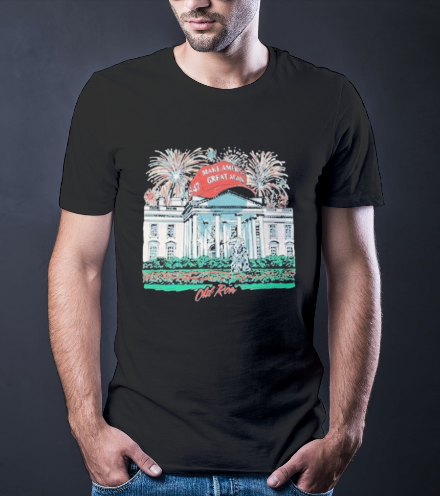 Jarren Duran Make America Great Again White House Old Row T-Shirt