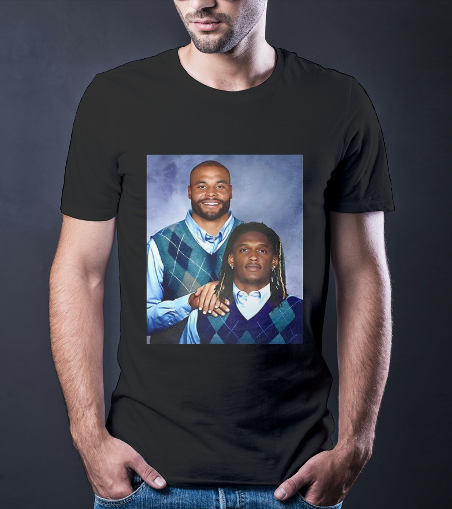 Dak Prescott Ceedee Lamb Dallas Cowboys Step Brothers NFL T-Shirt