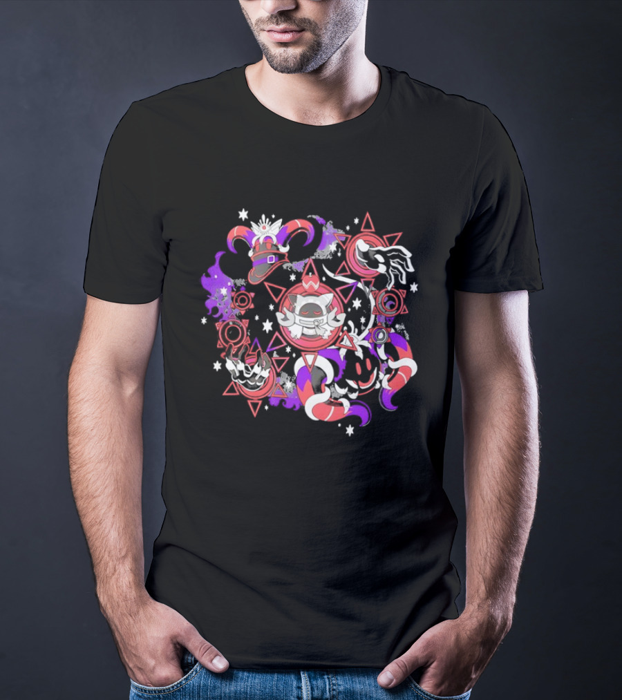 Magolor Kirby Games Rejected Regalia Cosmic Star Circle T-Shirt