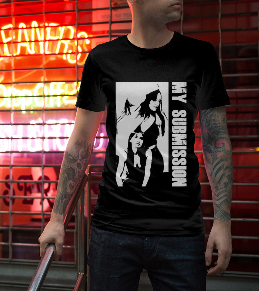 My Submission Retro Warrior Bold Monochrome T-Shirt