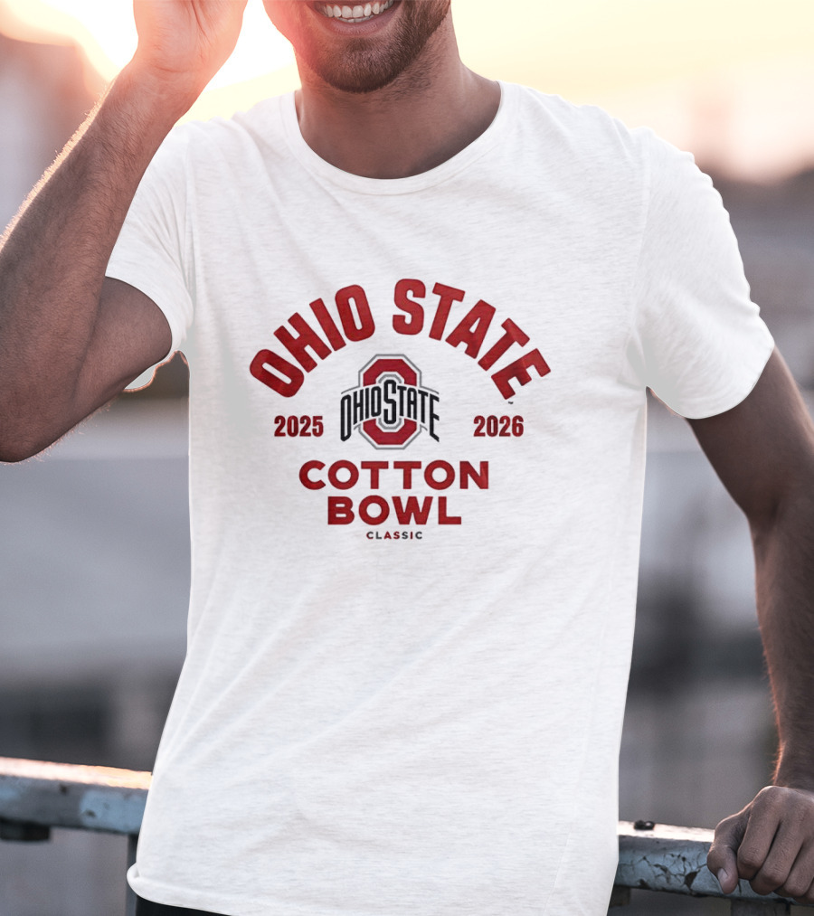 Ohio State Buckeyes 2025 2026 Cotton Bowl T-Shirt